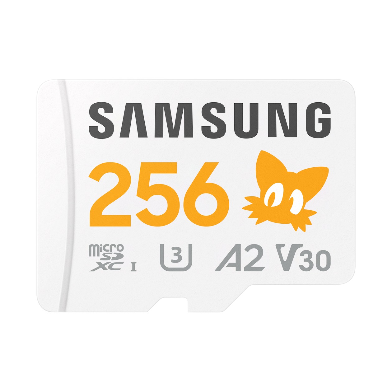 Samsung Sonic the Hedgehog PRO Plus microSD Card 256GB Micro SD-kaart Grijs