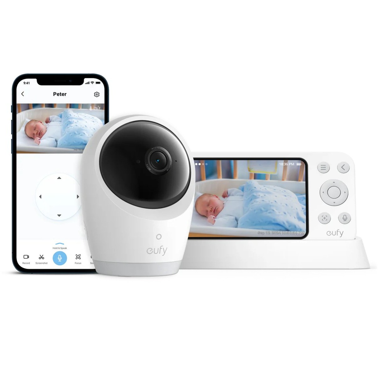 Eufy Baby Monitor E21 Babyfoon