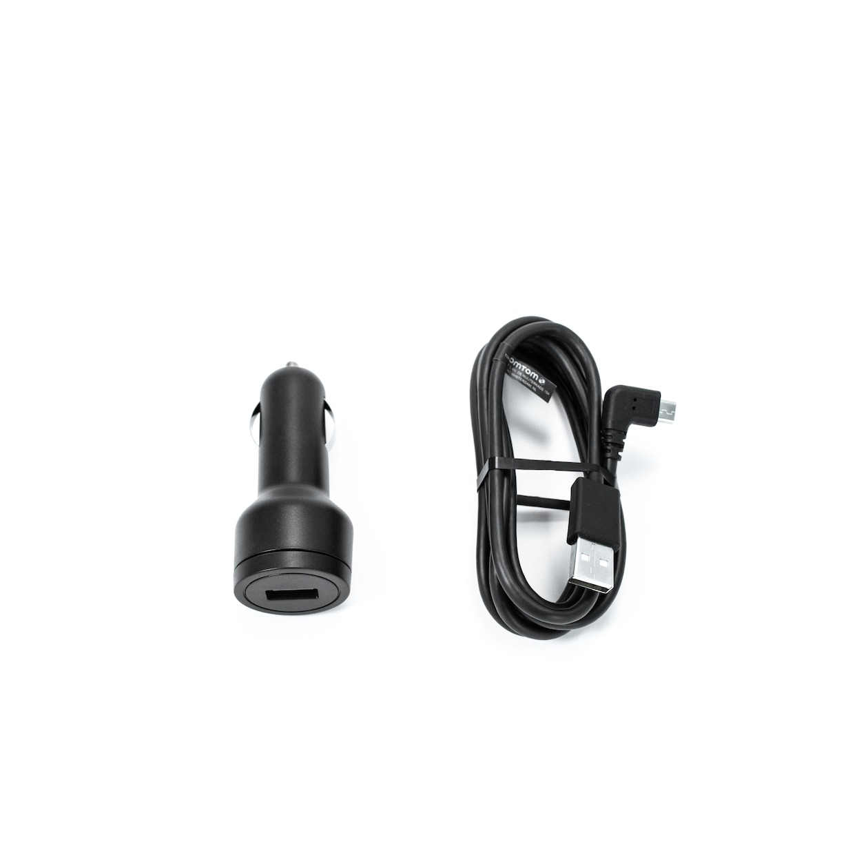Tomtom Autolader met USB kabel Oplader Zwart