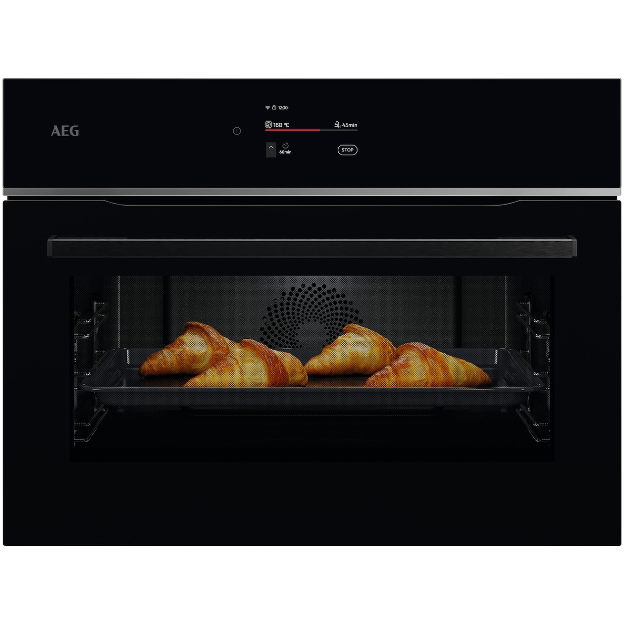 AEG TA7PK721B Inbouw stoomoven Zwart