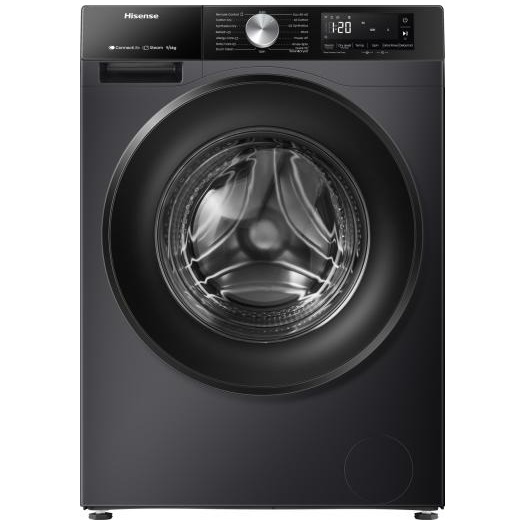 Hisense WD3S9043BB3 Was-droogcombinatie Zwart