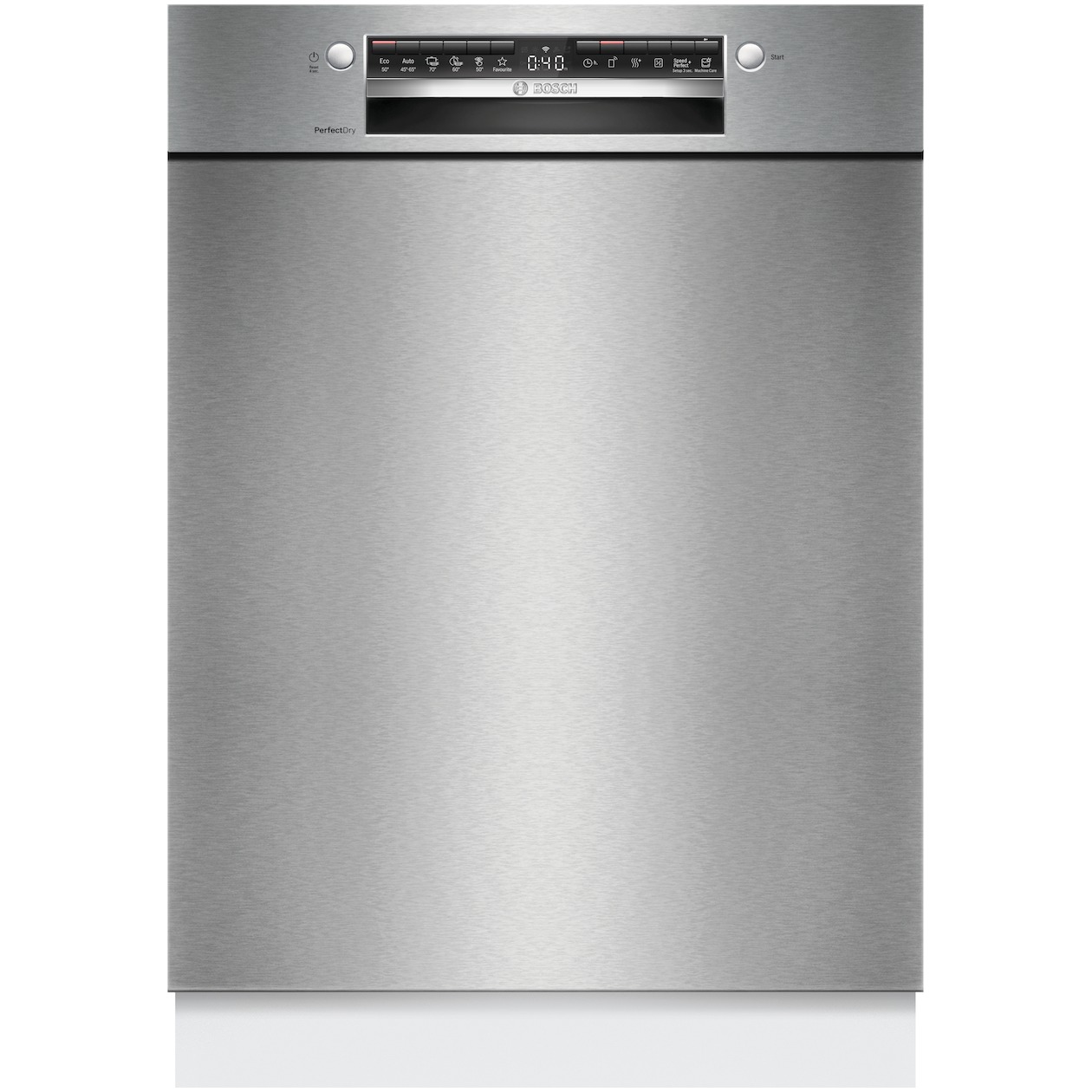 Bosch SMU6ZCS10E Onderbouw vaatwasser Grijs