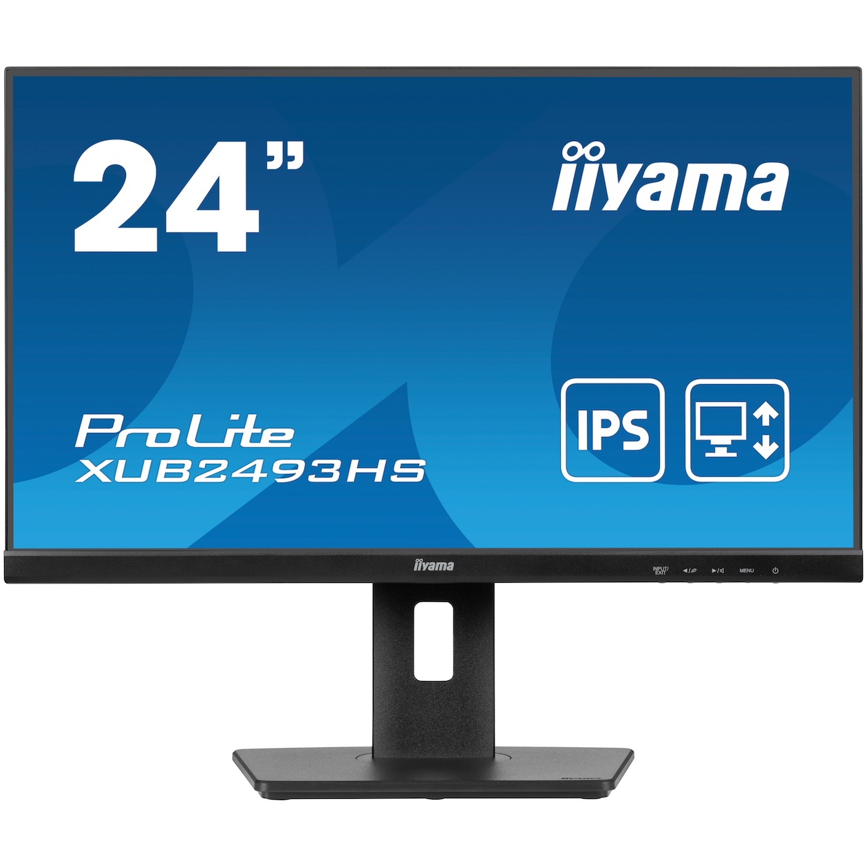 Iiyama ProLite XUB2493HS-B6 Monitor Zwart