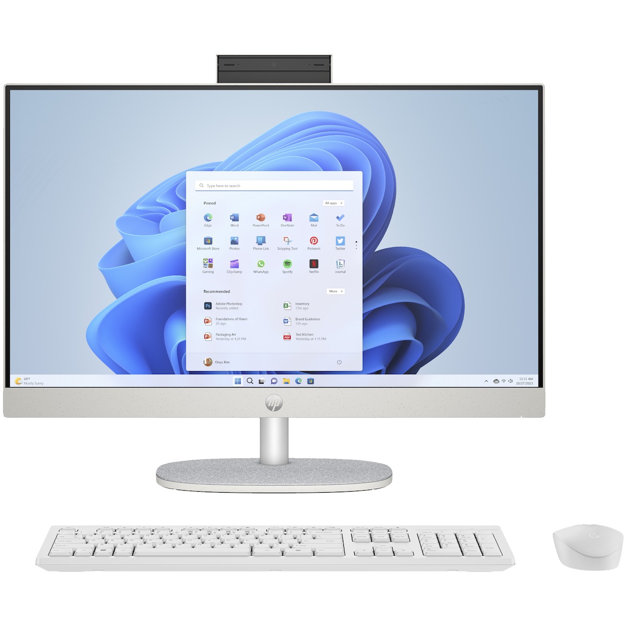 HP 24-cr1055nd All-in-One All-in-one PC Wit
