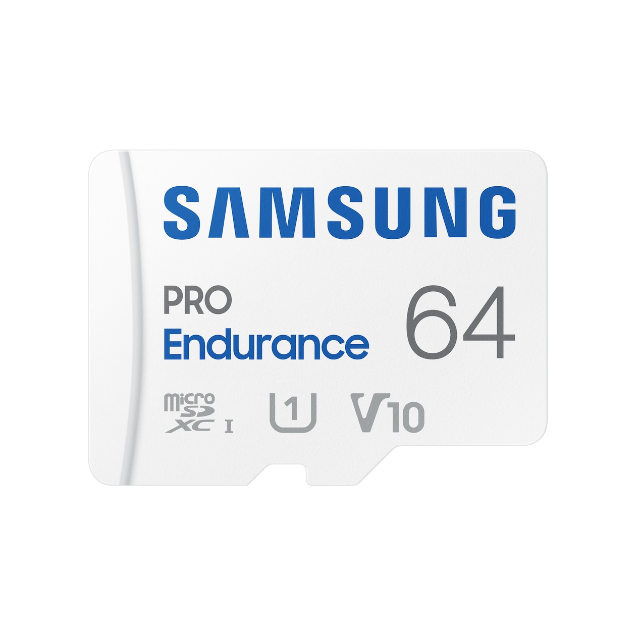 Samsung PRO Endurance + Adapter microSDXC 64GB Micro SD-kaart Wit