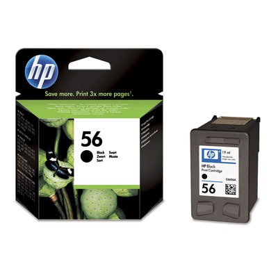 Inkcartridge HP C6656AE nr.56 zwart