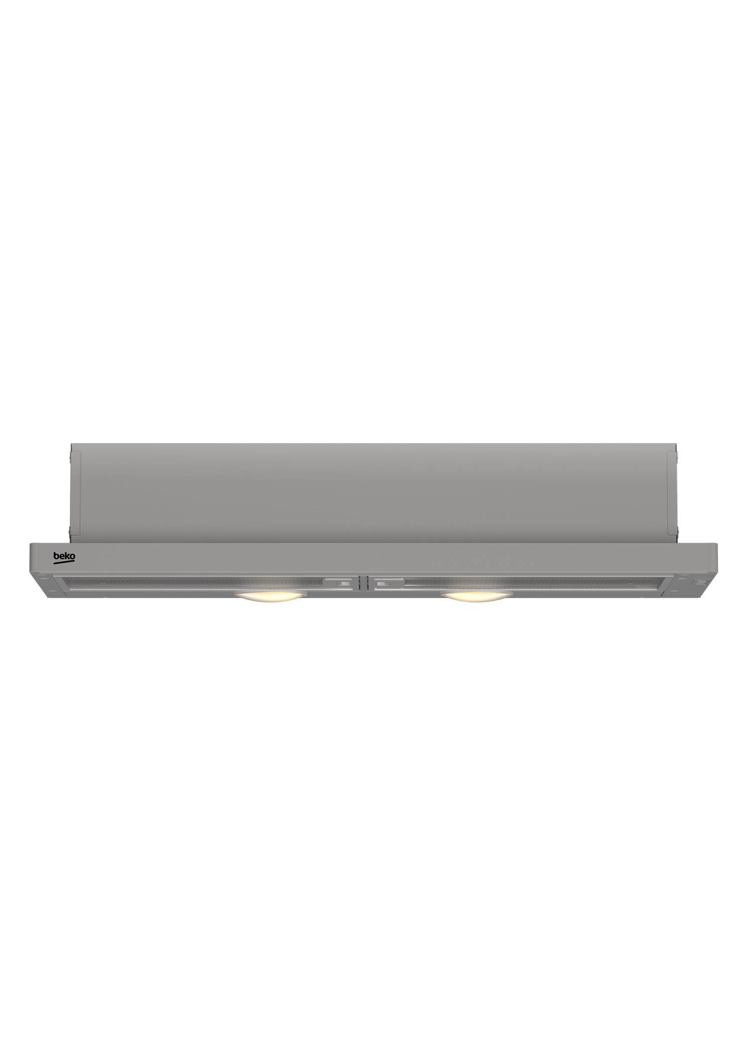 Beko CTB9407X Afzuigkap geïntegreerd Grijs