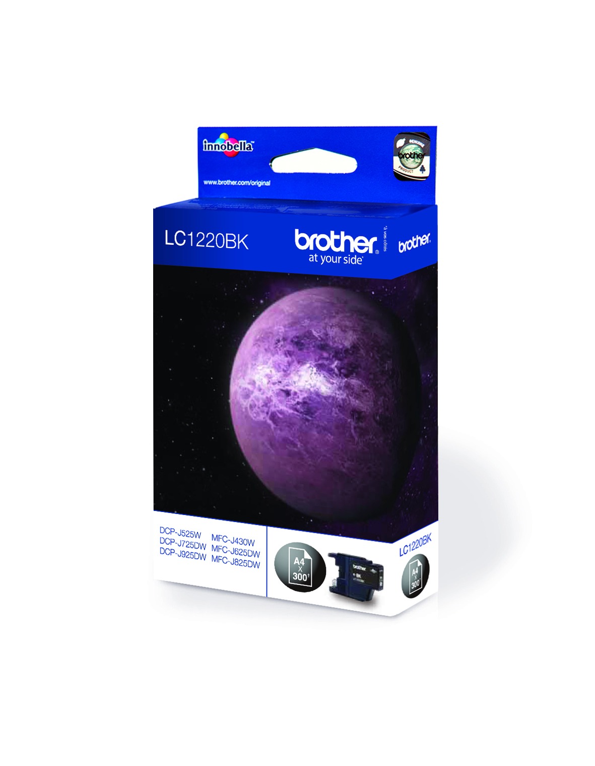 Inkcartridge Brother LC-1220BK zwart