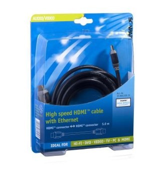 Hdmi Kabel High Sp + Eth. 5.0m