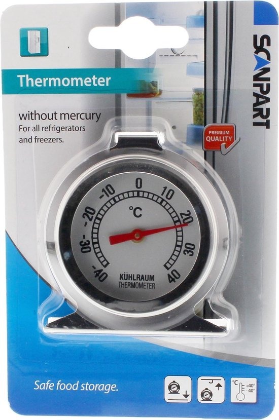 Diepvriesthermometer -40-+40c