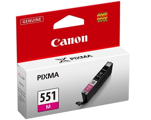 Inkcartridge Canon CLI-551M rood