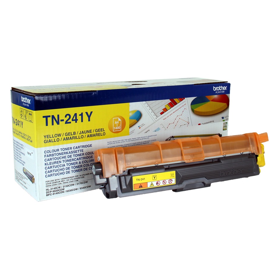 Brother TN-241Y Toner Geel