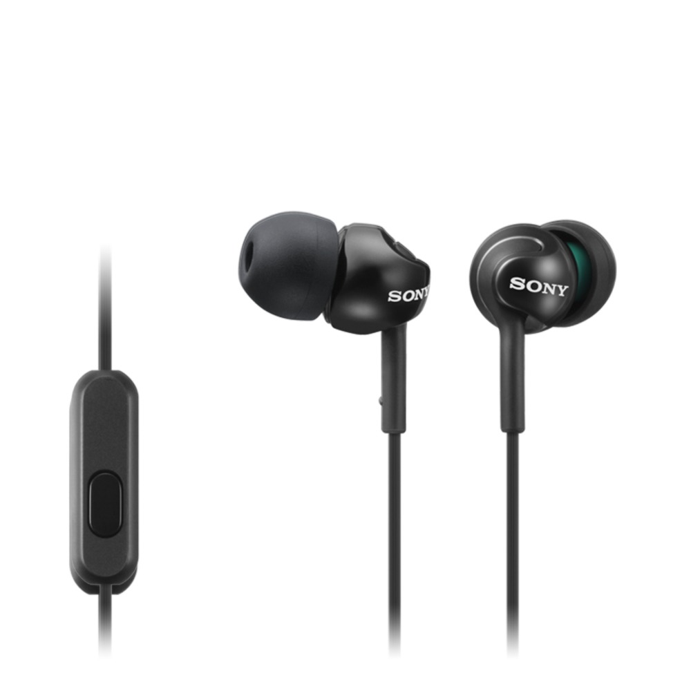 MDR-EX110AP in-ear hoofdtelefoon, Zwart