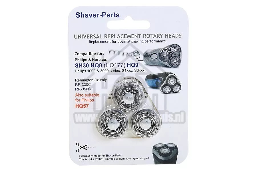 Shaver-Parts universele scheerkop