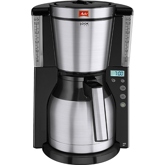 Melitta LOOK IV THERM TIMER Koffiefilter apparaat Zwart