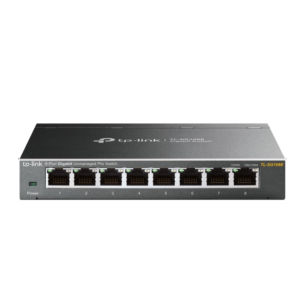 TP-Link TL-SG108E Switch Zwart