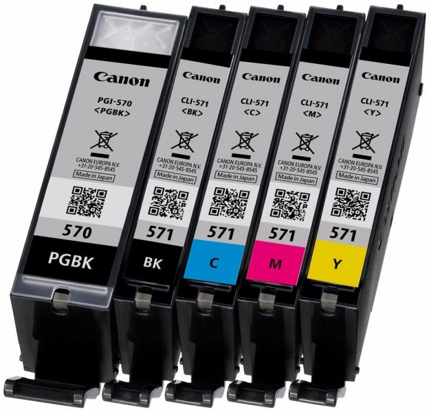 Canon PGI-570 en CLI-571 multipack Inkt Zwart