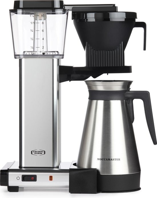 MOCCAMASTER KBGT741 RVS MAT koffiezetter