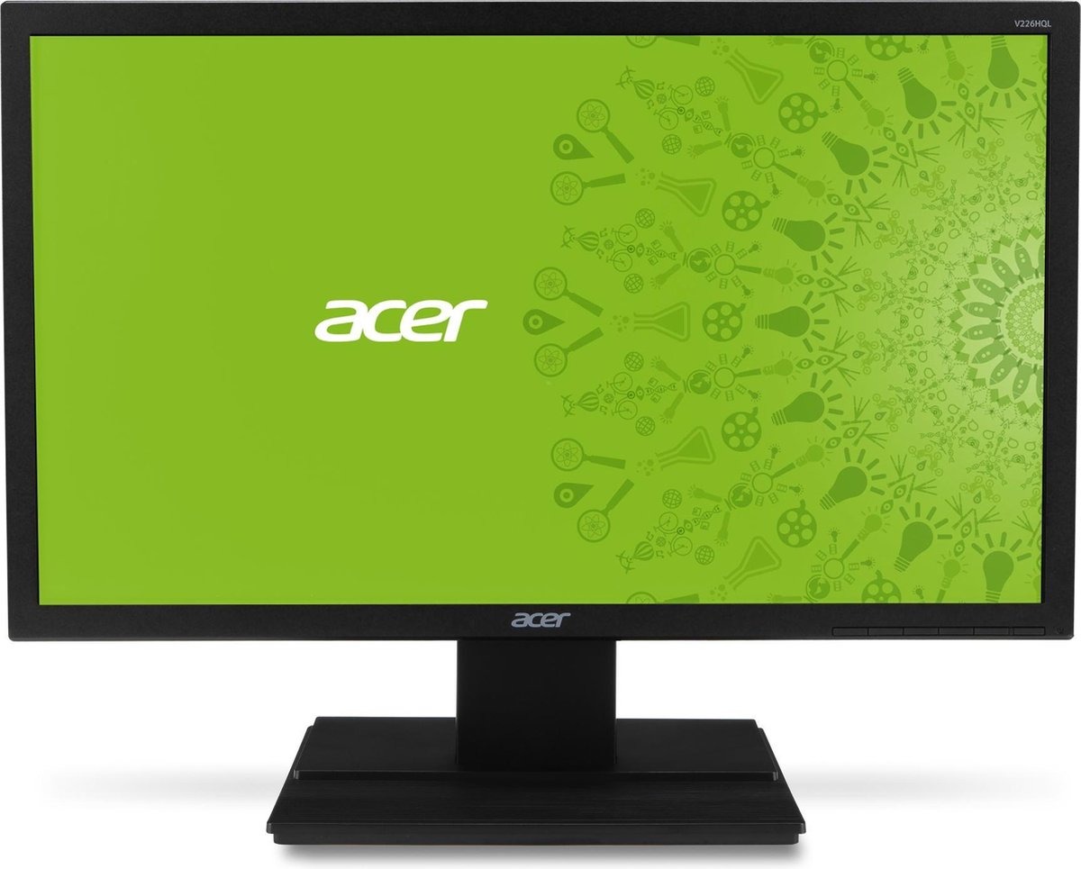 Acer V226HQLBbd Monitor Zwart