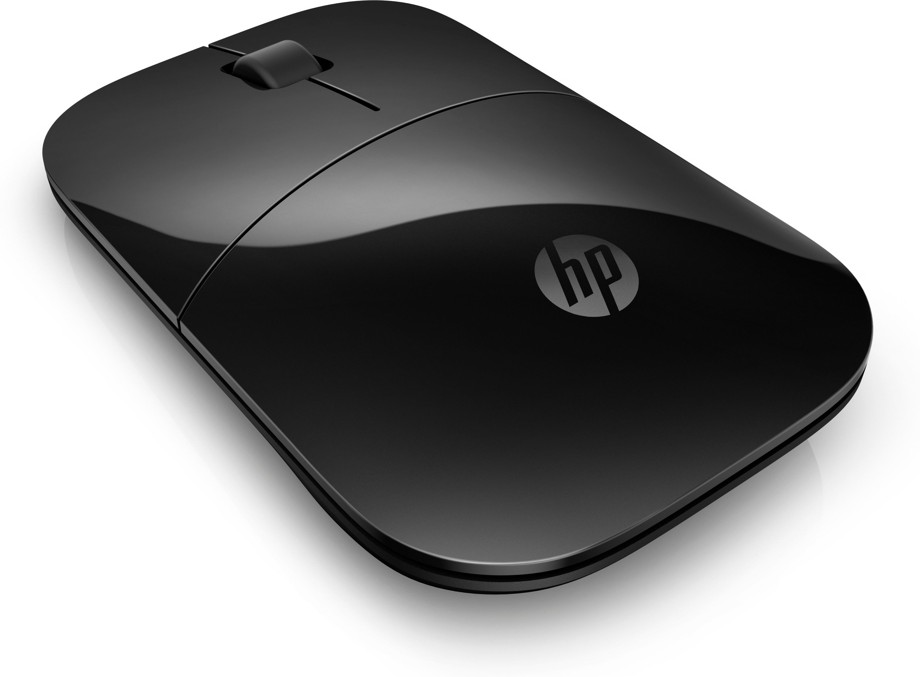 HP Z3700 Black Wireless Mouse RF Draadloos Optisch 1200DPI Zwart Ambidextrous