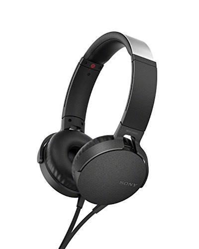 Sony MDR-XB550AP Hoofdtelefoon Zwart