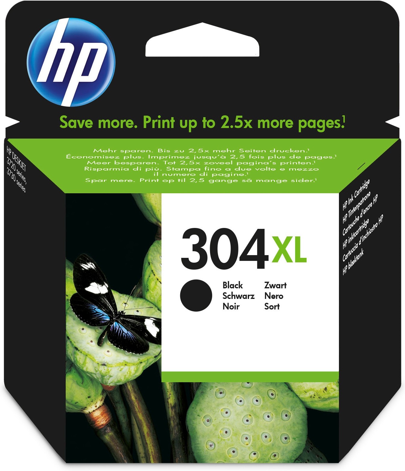 HP 304XL Black Original High Capacity Ink Cartridge