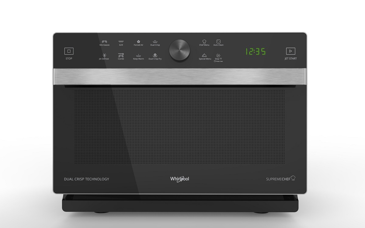Whirlpool MWPN 338 SB Combimagnetron Zwart
