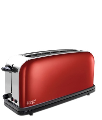 Russell Hobbs Flame Red broodrooster long slot