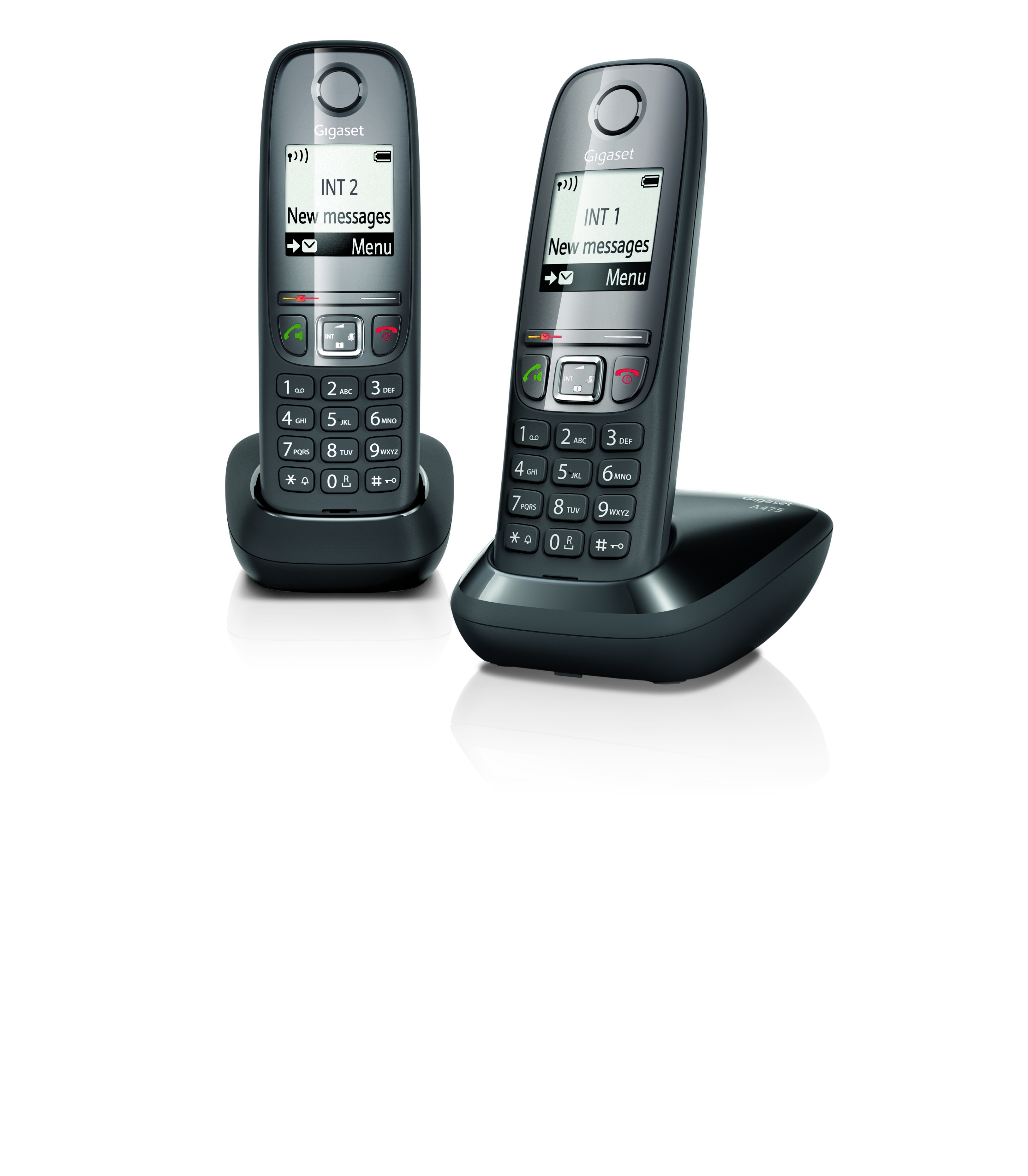 Gigaset A475 Duo Dect telefoon Zwart