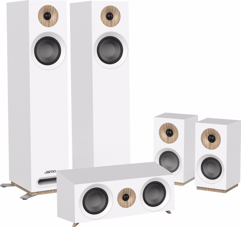 Jamo S 805 HCS /SET Surround set speaker Wit