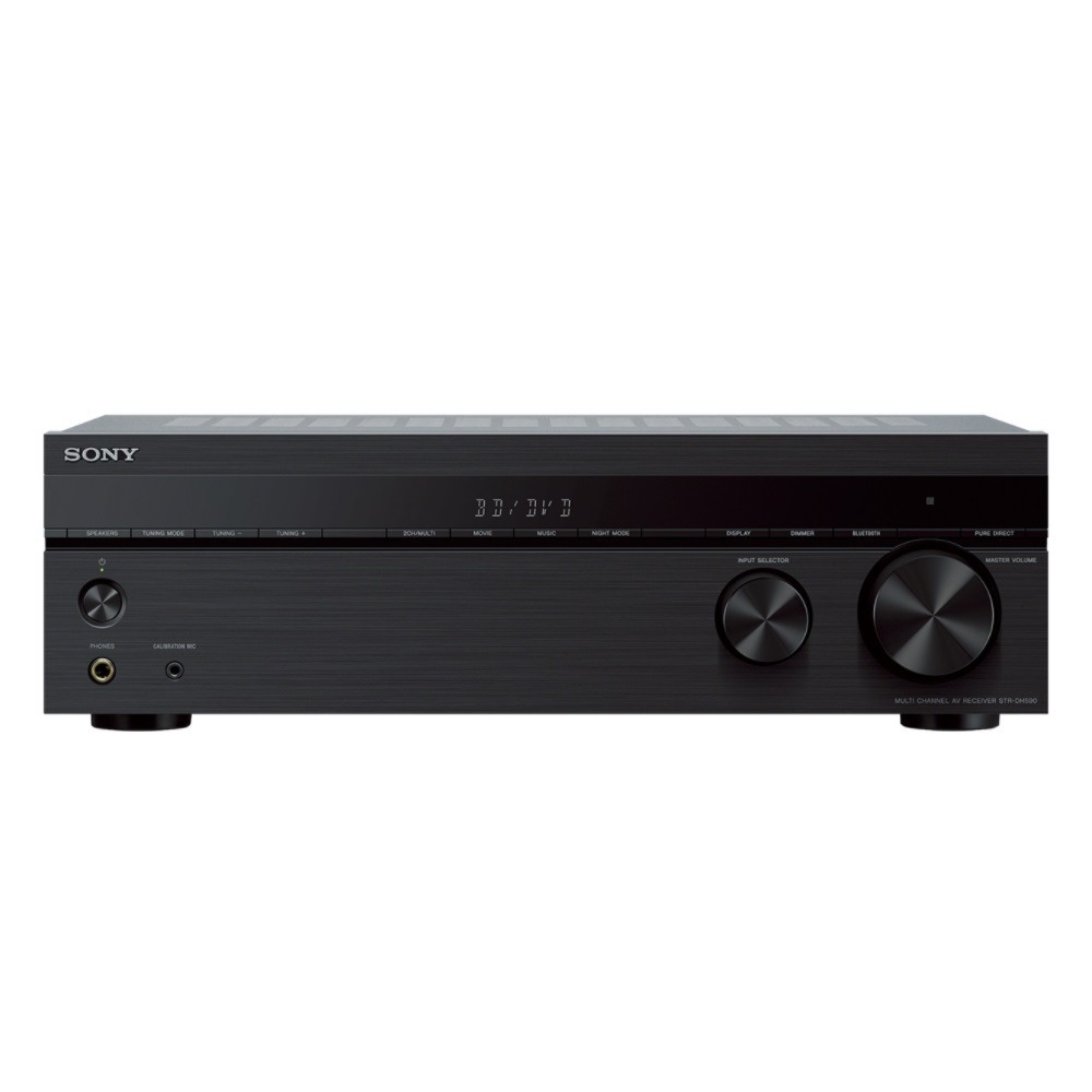 5.2 AV-receiver Sony STR-DH590 5.2x145 W Zwart Bluetooth, High Resolution audio, USB