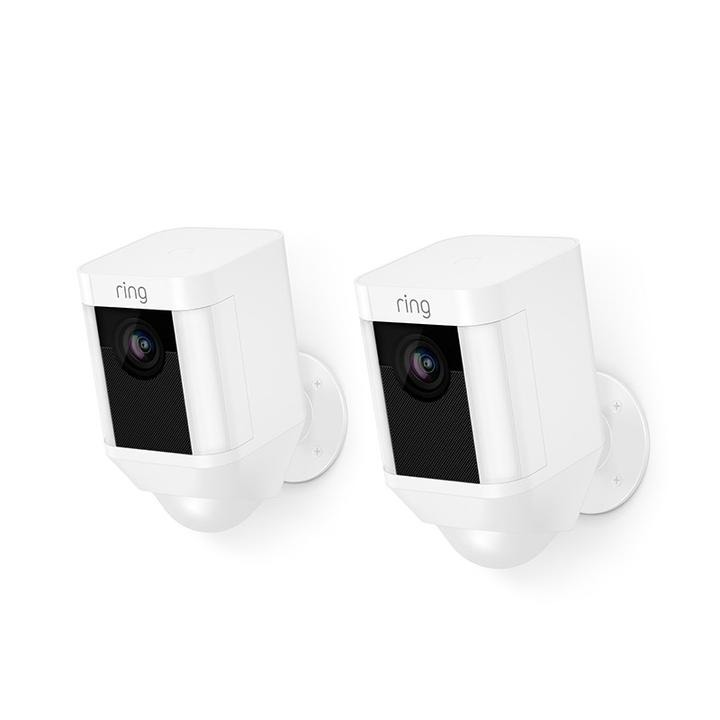 Ring Spotlight Cam IP security camera Buiten Doos Zwart, Wit