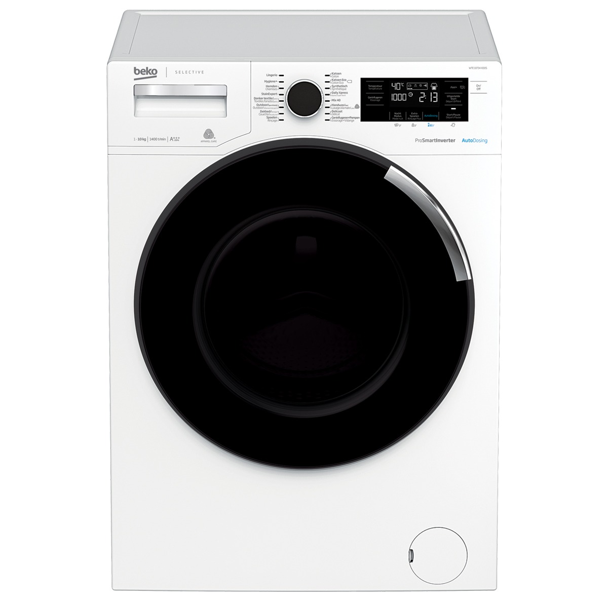 Beko WTE10734XDOS Wasmachine Wit