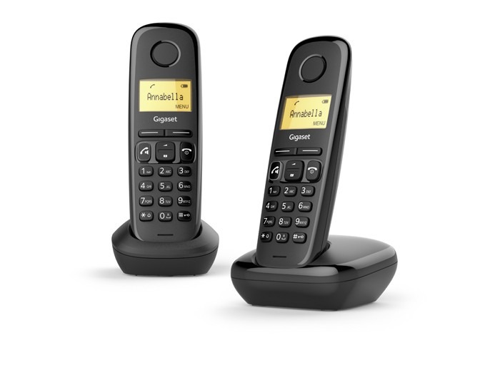 Gigaset A270 DUO Dect telefoon Zwart