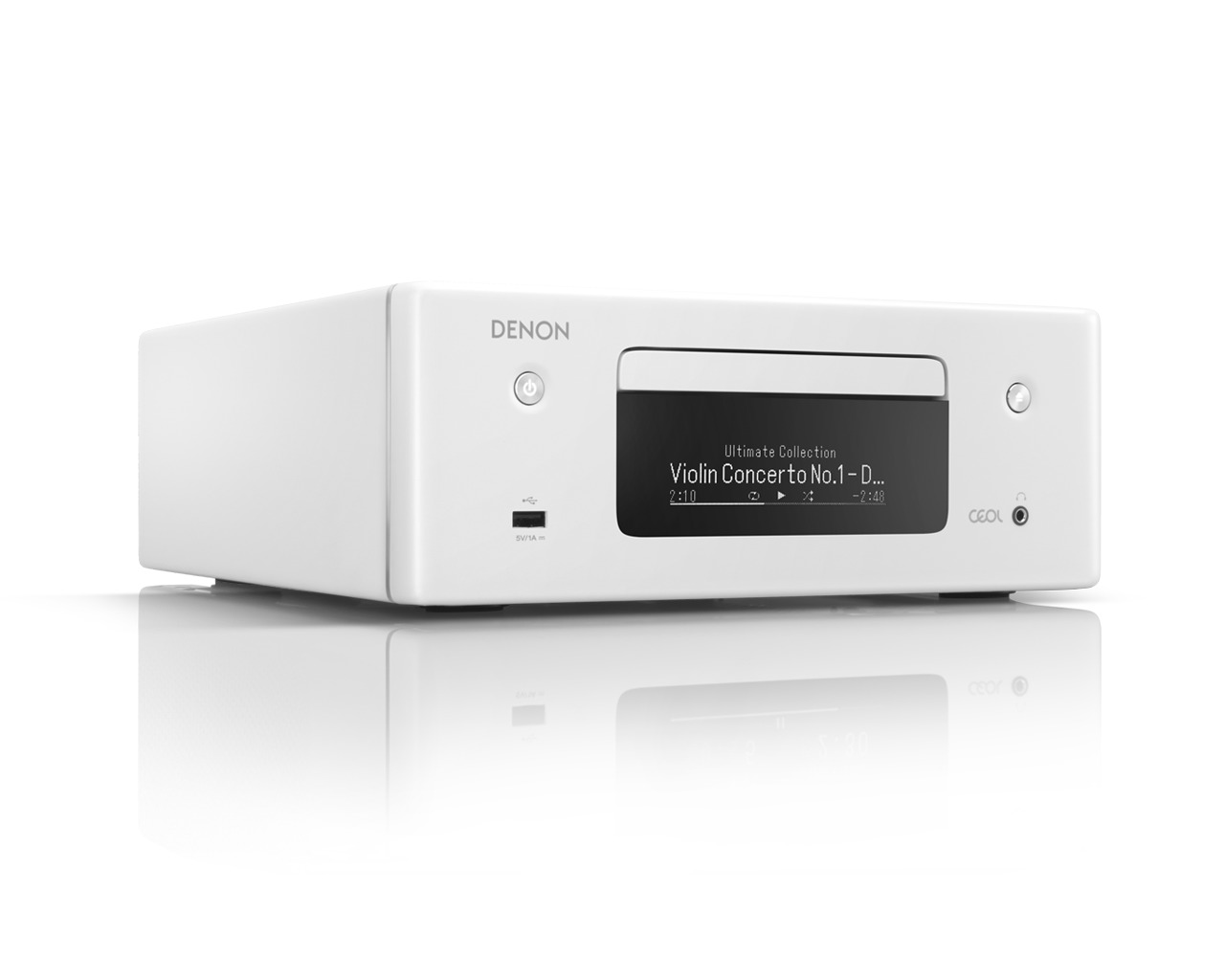 Denon RCDN10WTE2 wit