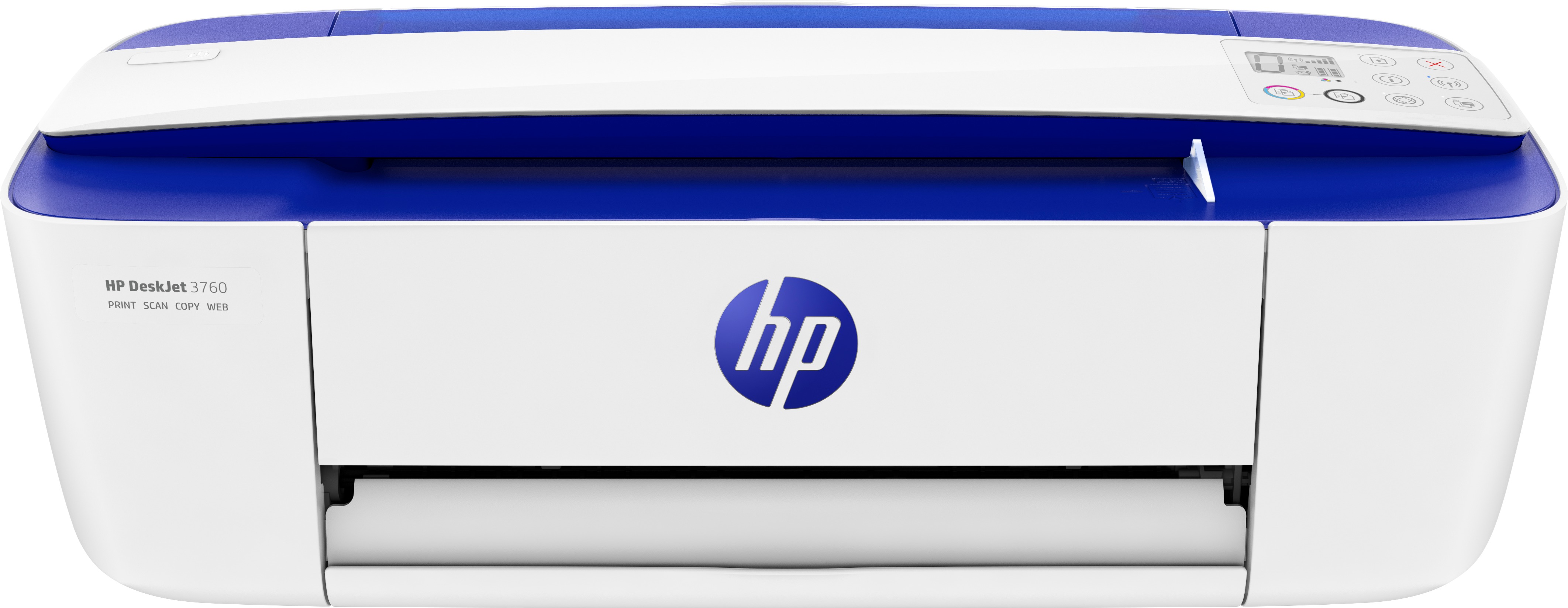 HP DeskJet 3760 All-in-one inkjet printer Blauw