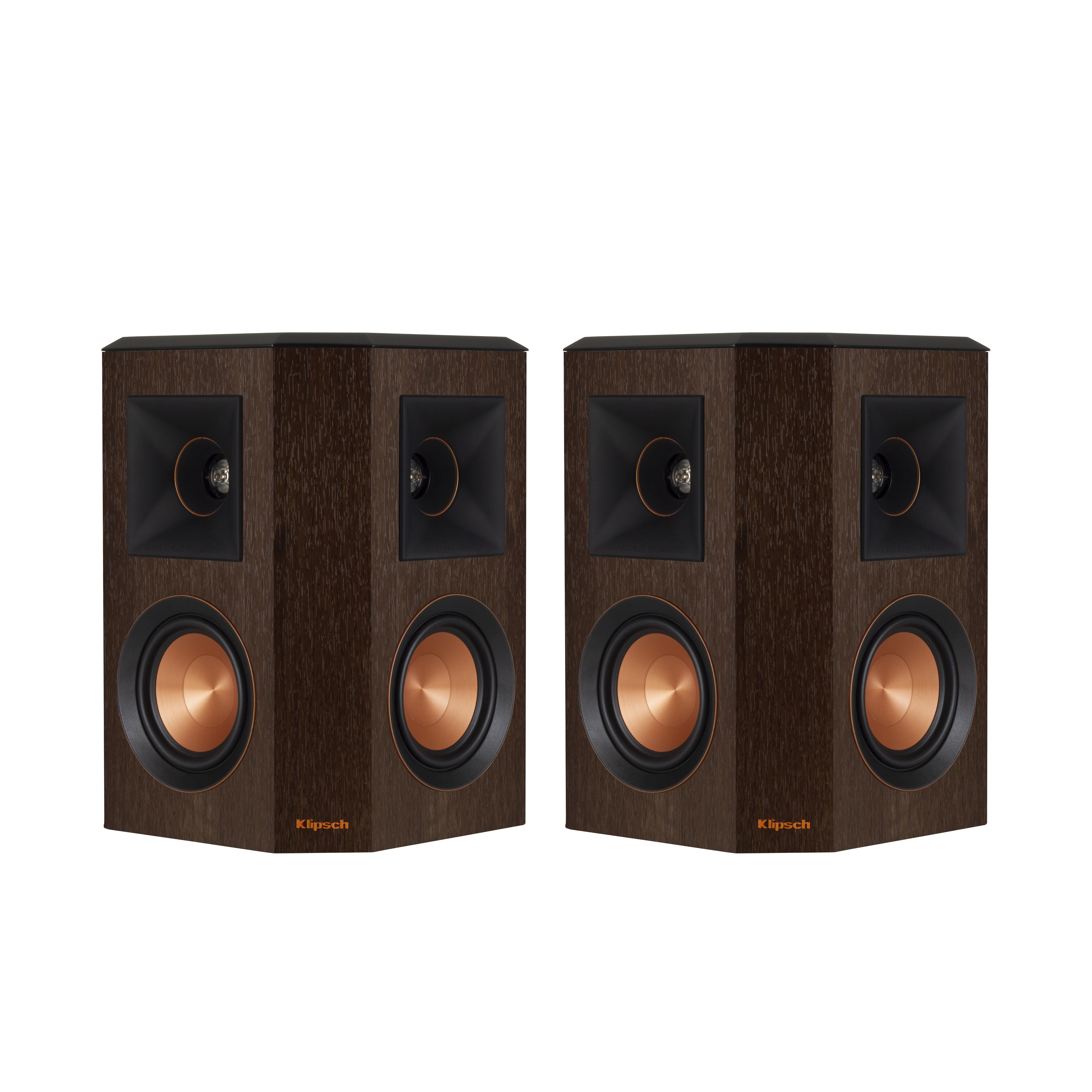 Klipsch RP-402S Boekenplank speaker Bruin