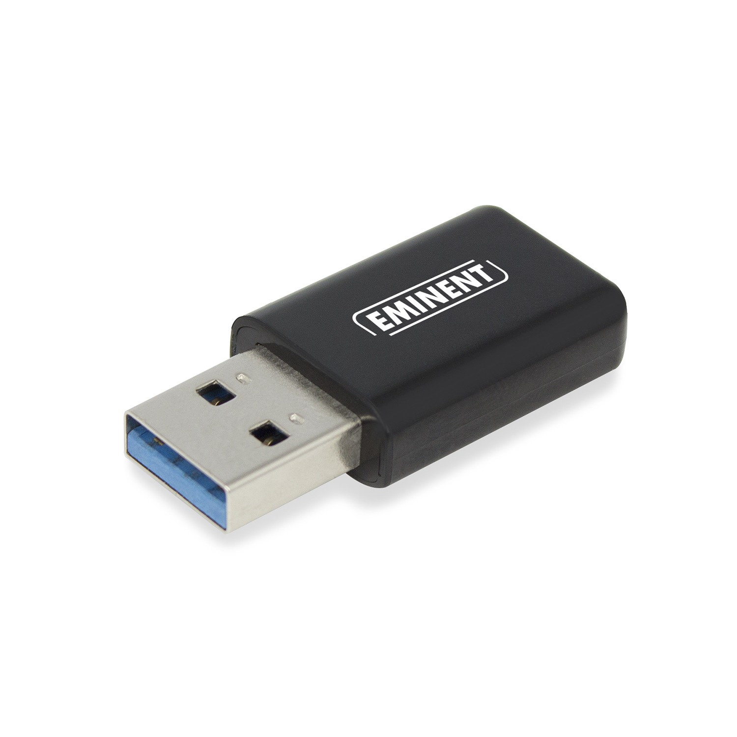 Eminent Wireless AC1200 MU-MIMO usb adapter micro stick Wifi adapter Zwart