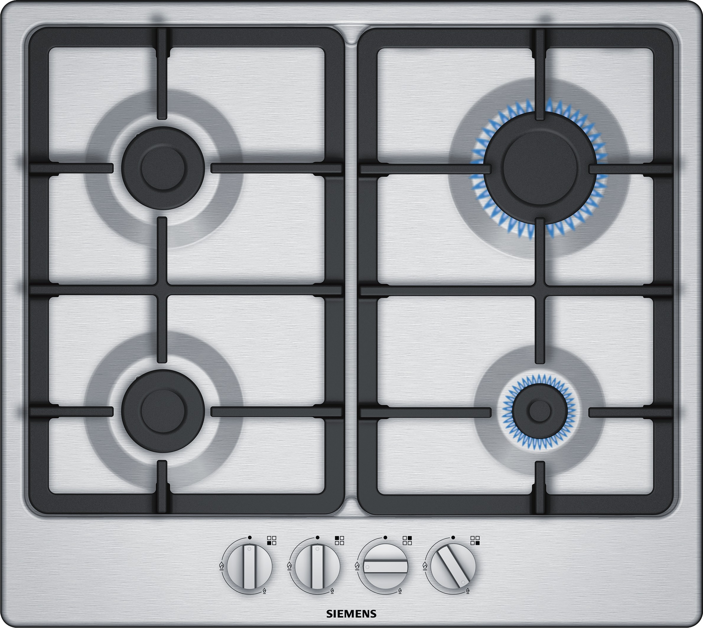 Siemens EG6B5PB90N Gas inbouwkookplaat Rvs