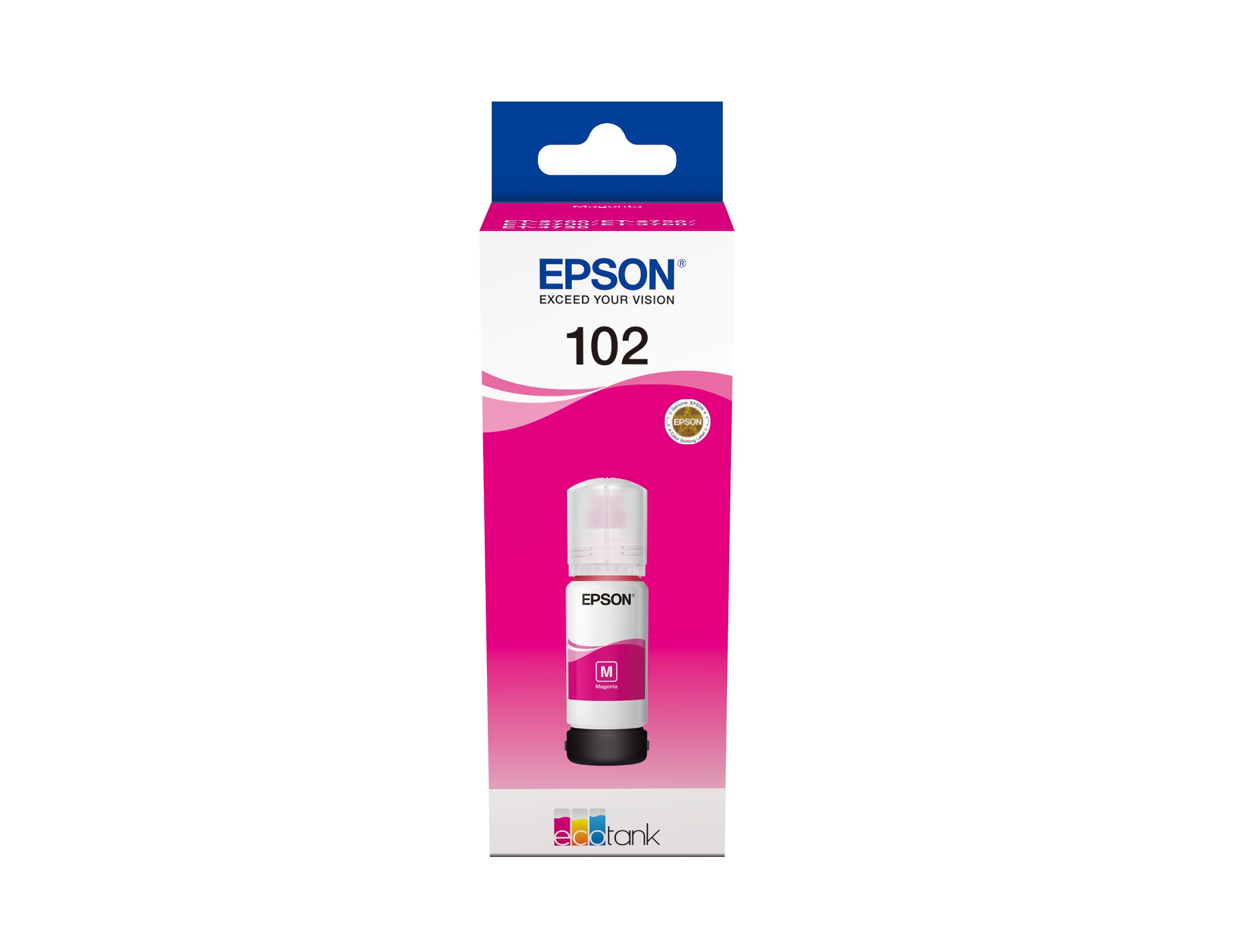 Epson 102 70ml Magenta inktcartridge