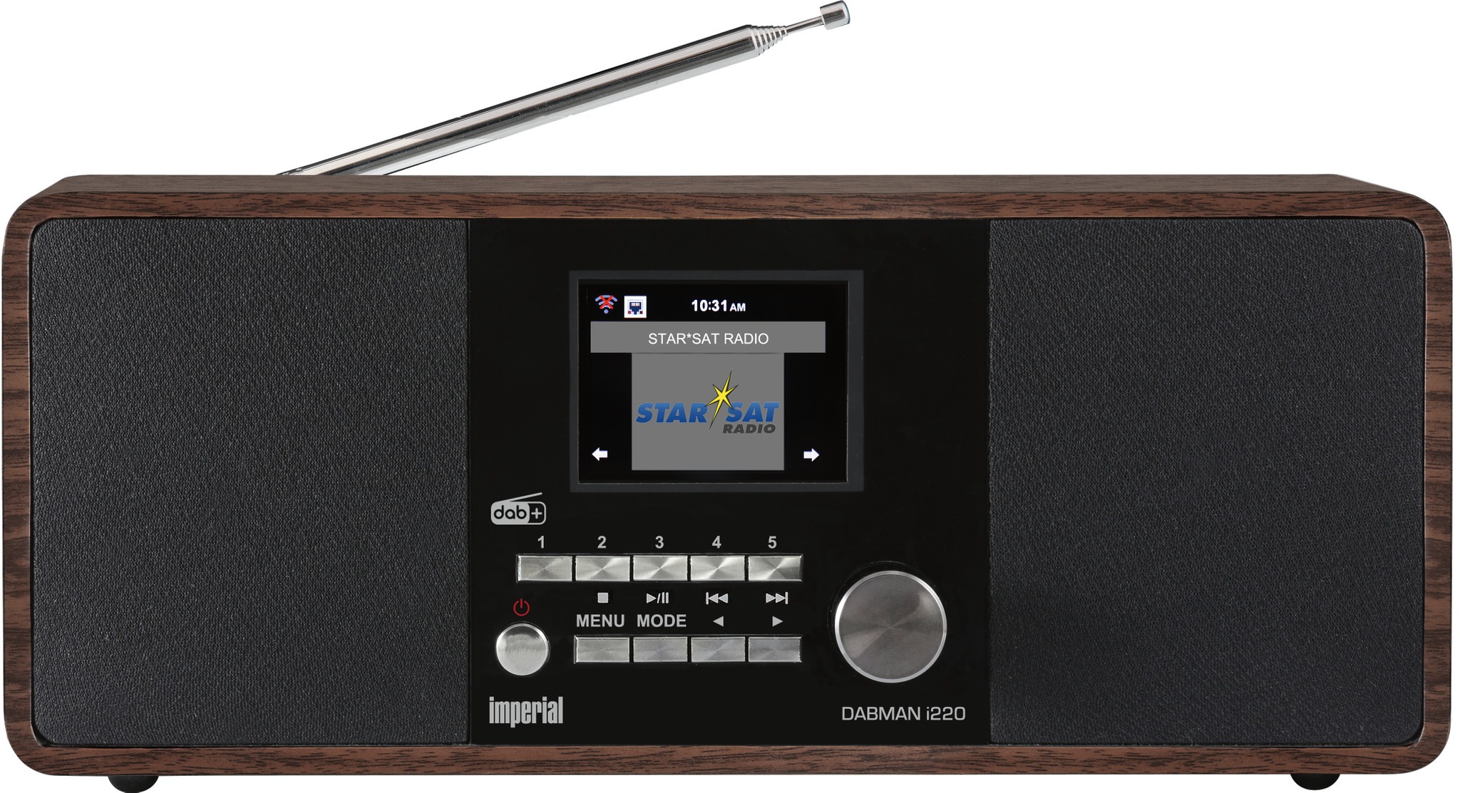 Imperial Dabman i220 BT Hybride radio Bruin