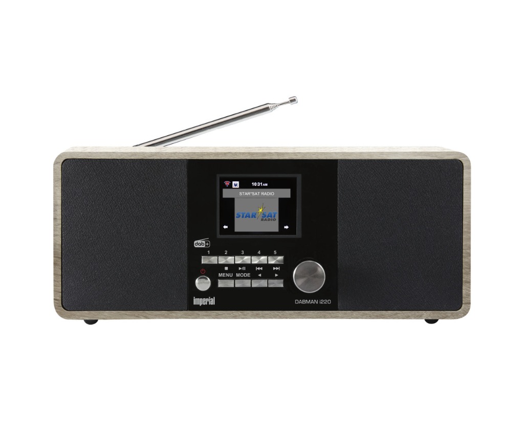 Imperial Dabman i220 BT Hybride radio Wit