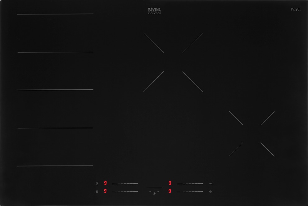 ETNA KIF577ZT Elektrische kookplaten Zwart