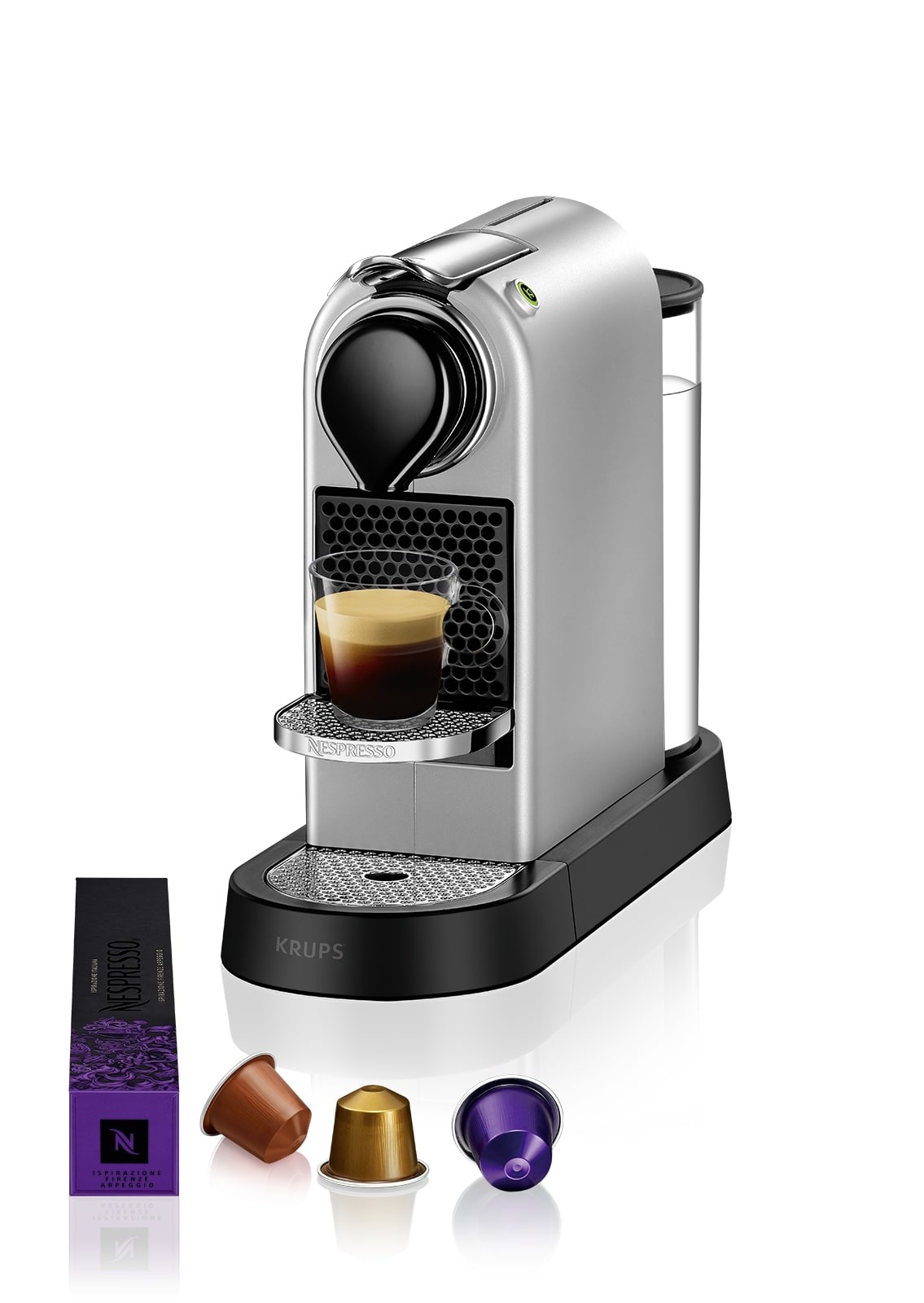 KRUPS Nespresso CitiZ XN741B Zilver