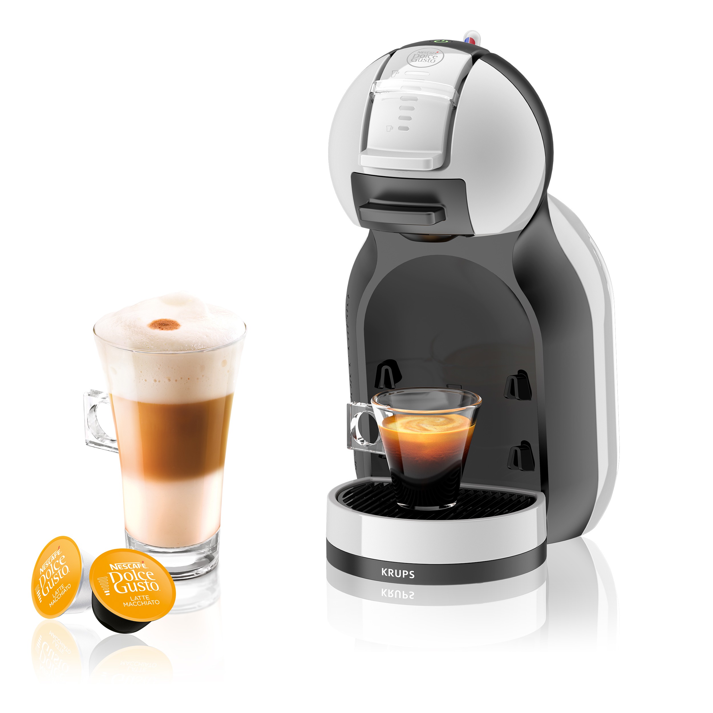 Krups KP 123 B Mini Me Dolce Gusto Artic-grijs-zwart