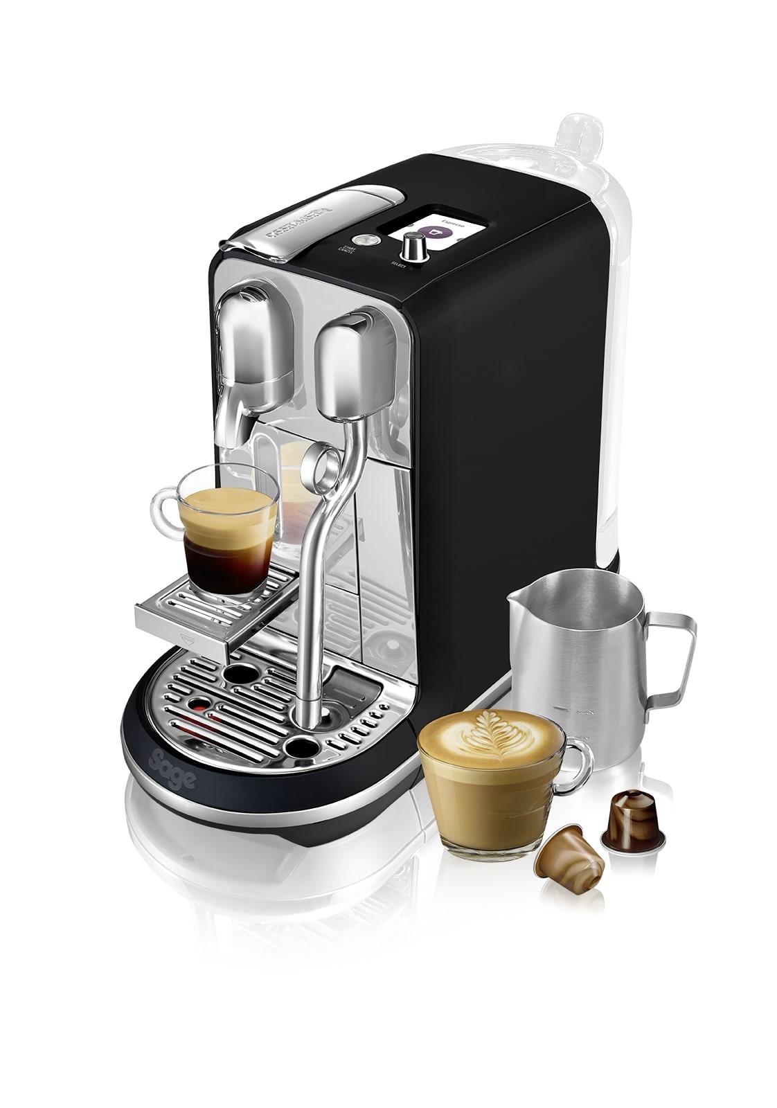 Sage nespresso CREATISTA PLUS BLACK TRUFFEL