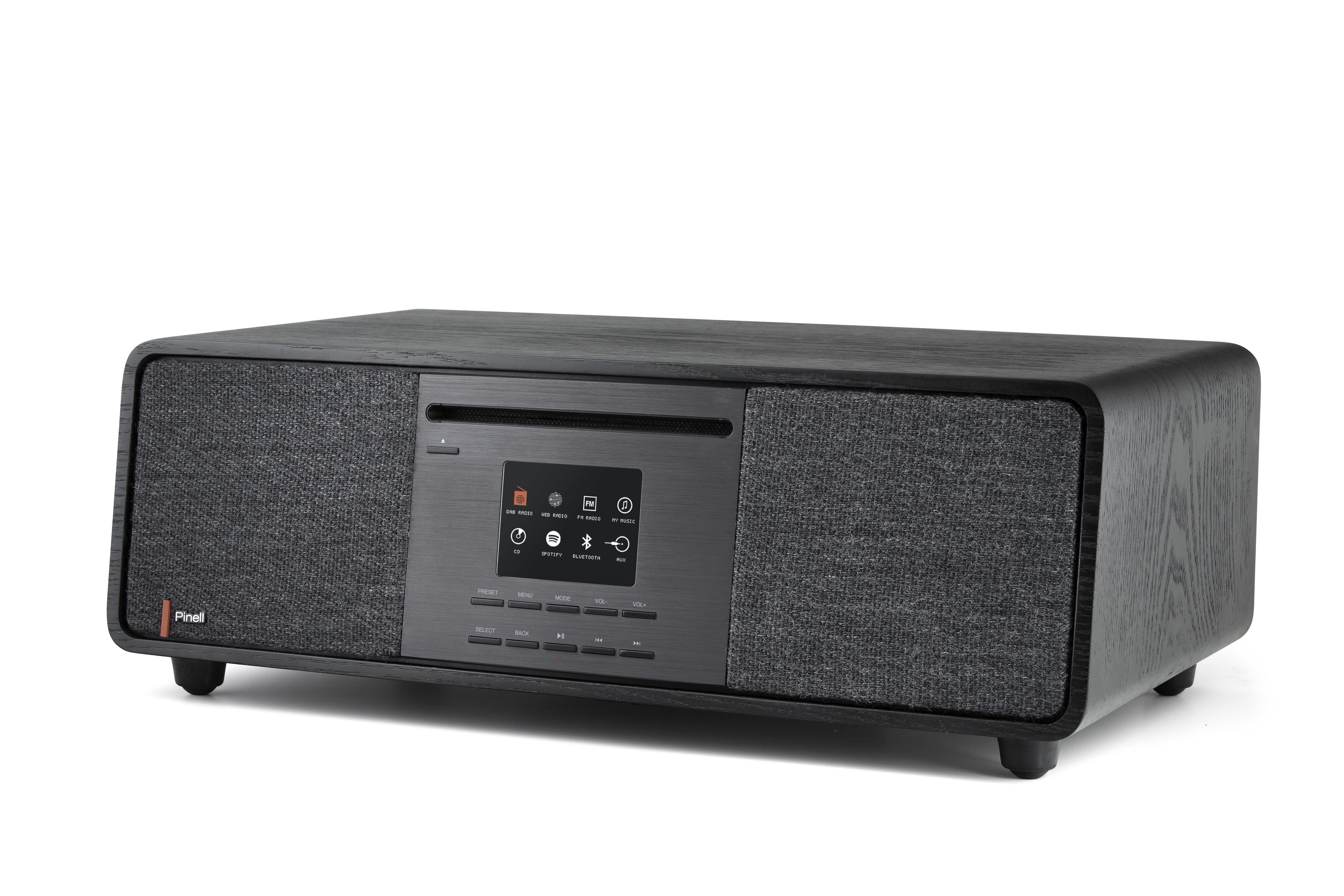 Pinell dab radio Supersound 701 DAB+ radio zwart