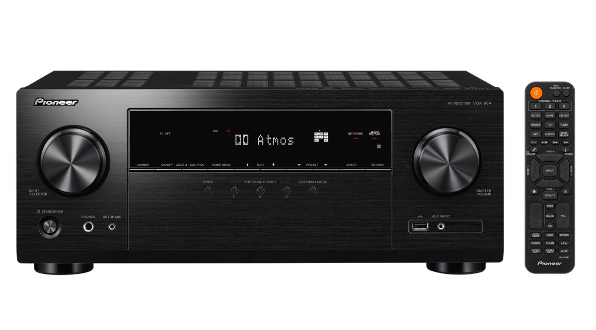 Pioneer VSX 934 7.2 kanaals Netwerk AV Receiver zwart online kopen