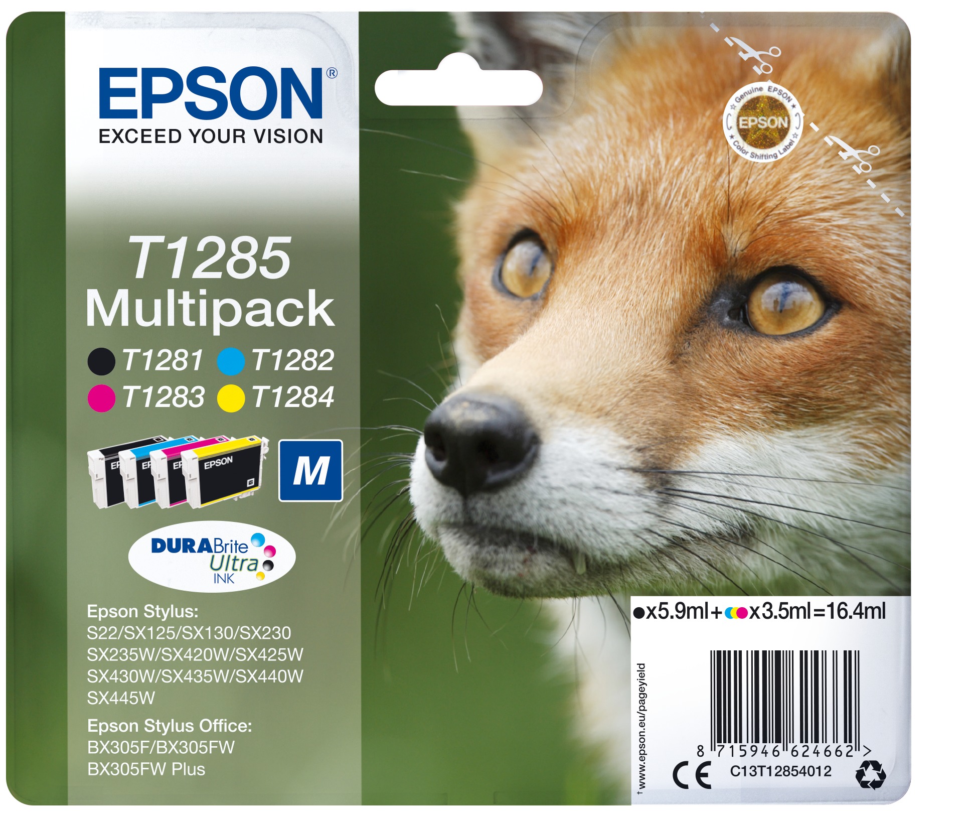 Epson T1285 multipack - Vos Inkt
