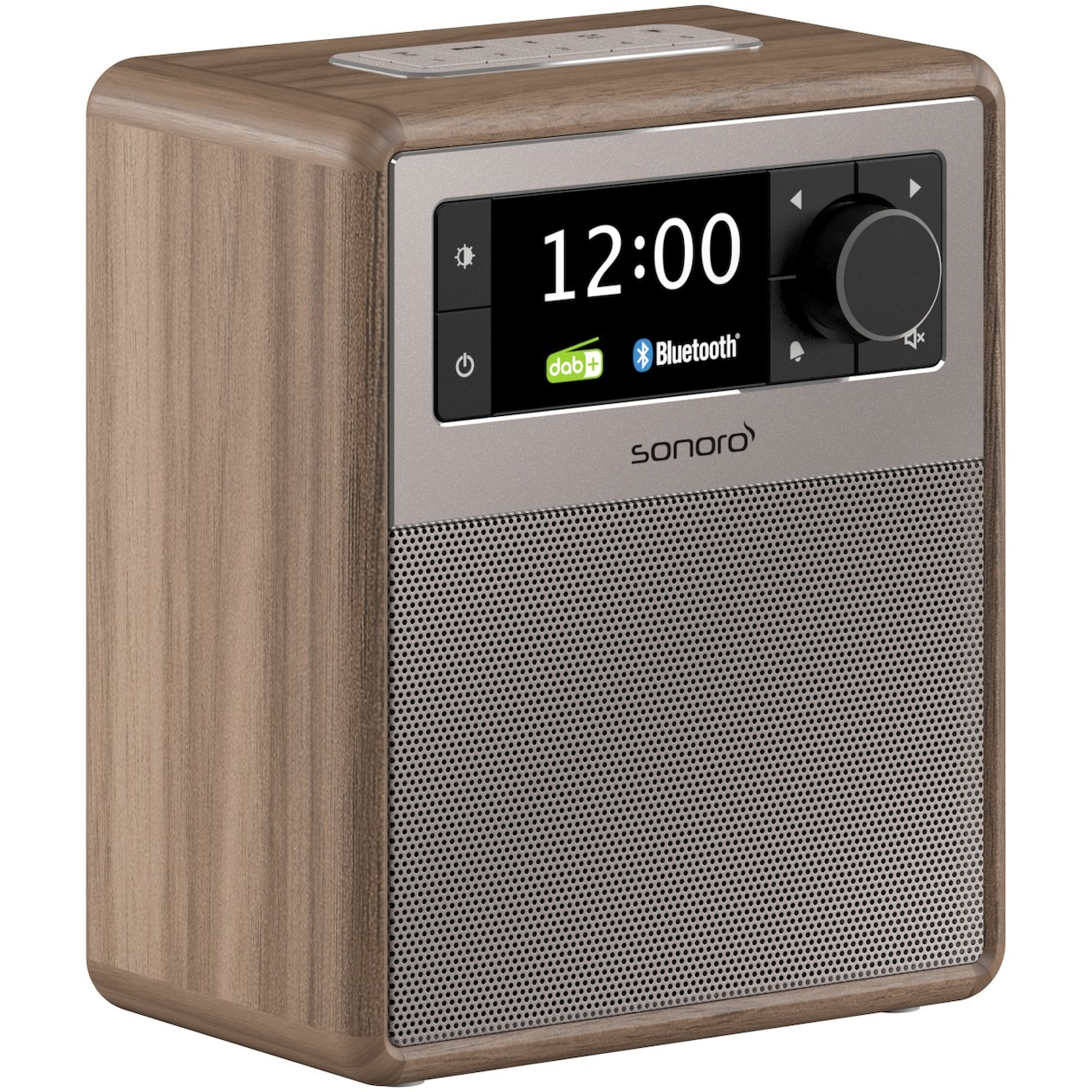 Sonoro dab radio Easy V2 walnoot